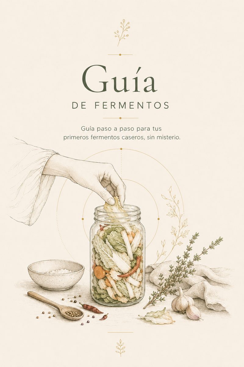Guía de fermentos — paso a paso para tus primeros fermentos caseros