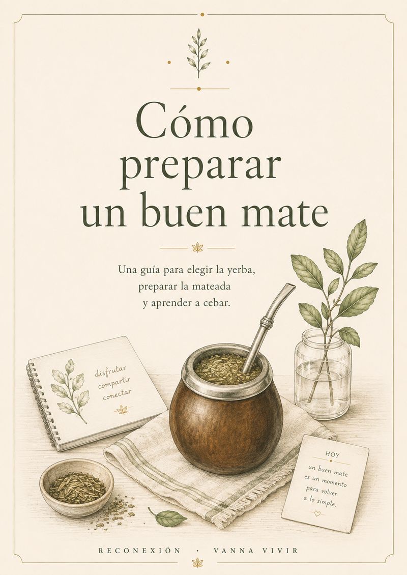 Prepará tu mate. Encontrá tu manera. — guía para elegir la yerba, preparar la mateada y aprender a cebar